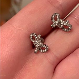 Swarovski Bow Earrings